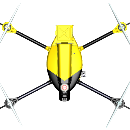 drone complet dessus