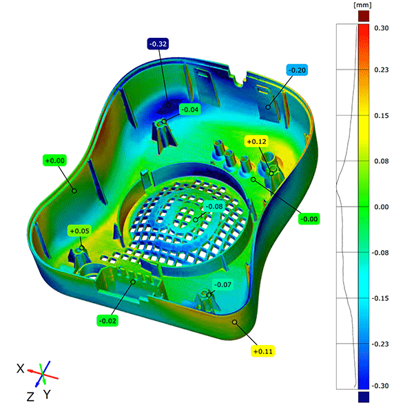 controle3d scan3d piece rapport cartographie