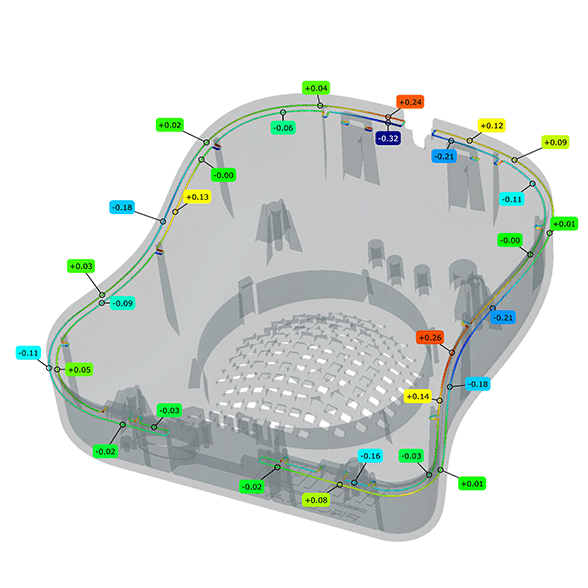 controle3d scan3d piece rapport cartographie