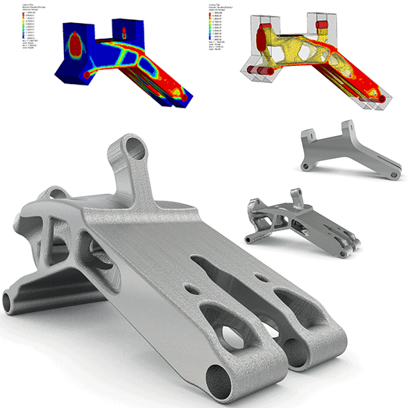 simulation numerique optimisation topologique allegement