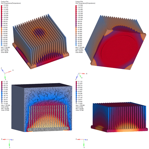 simulation mecanique thermique numerique piece 3D