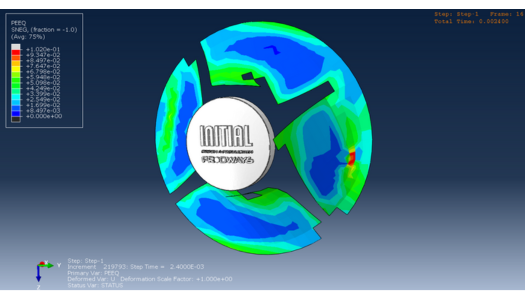 abaqus explicit simulation dynamique