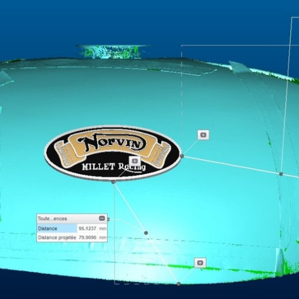 3d scanning logo norvin