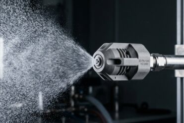 Buse de pulvérisation industrielle géométrie optimisée impression 3D